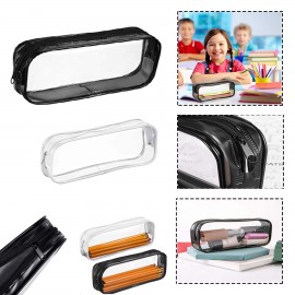 PVC Transparent Zipper Bag with Logo