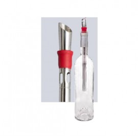 Chill-the-Wine Stainless Steel Stick & Pourer with Logo