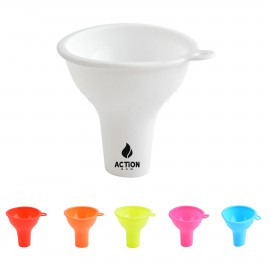 Multifunctional Kitchen Silicone Funnel with Logo  Multifunctional Kitchen Silicone Funnel with Logo