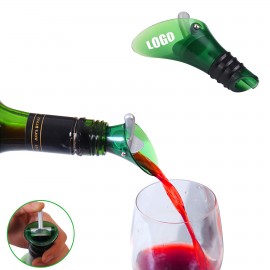 Wine Decanter Aerator Pourer With Lid with Logo  Wine Decanter Aerator Pourer With Lid with Logo
