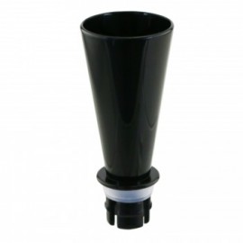 Black Champagne & Wine Sipper/Pourer with Logo  Black Champagne & Wine Sipper/Pourer with Logo