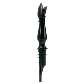 Black Model Decantus Aero Wine Aerating Pourer with Logo