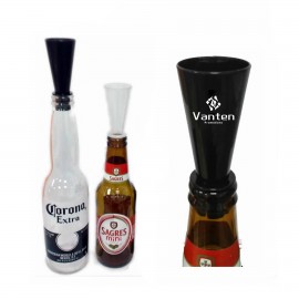 Promotional Plastic Champagne Bottle Sipper  Promotional Plastic Champagne Bottle Sipper