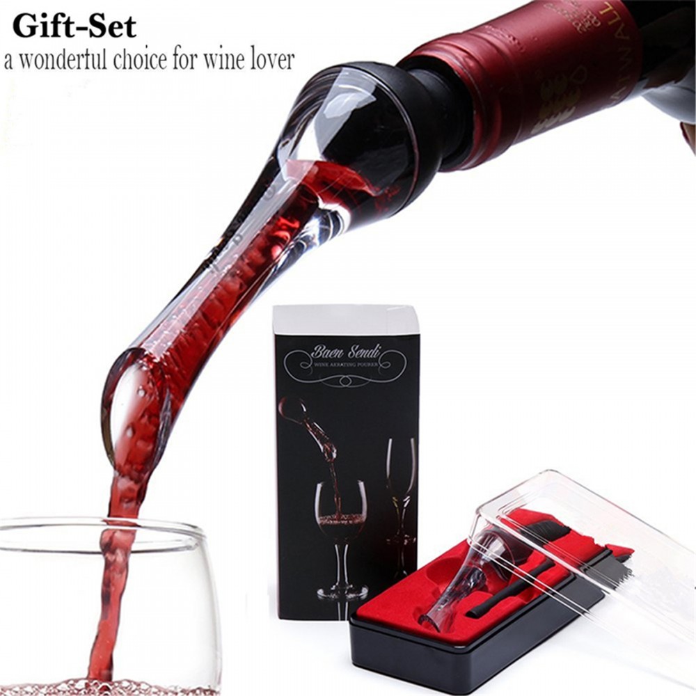 Chick Wine Aerator Pourer with Logo