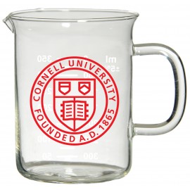Custom 14 Oz. Latte Lab Glass w/Spout
