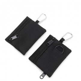 Outdoor Mini Coin Purse With Hook with Logo