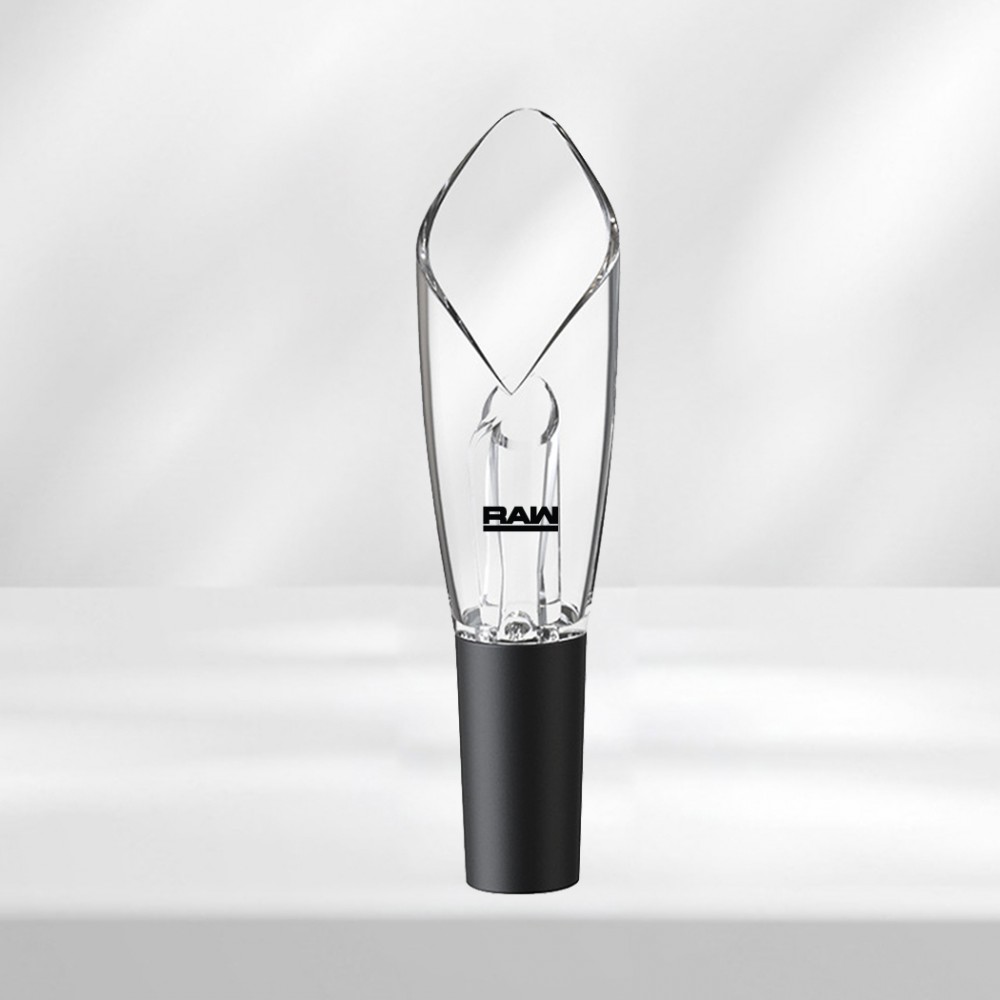 Logo Branded WineVault Tulip-Style Wine Aerator Pourer