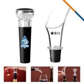 Hervis 2-Piece Wine Set with Logo  Hervis 2-Piece Wine Set with Logo