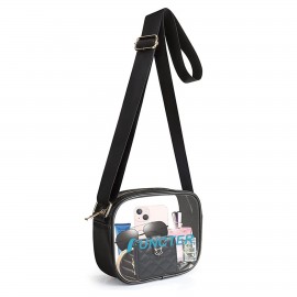 Promotional Women's Transparent PVC Shoulder Bag  Promotional Women