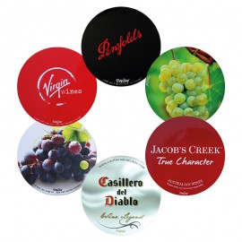 Logo Branded Drop Stop Wine Pourer Disc