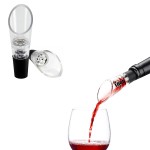 Custom Wine Decanter Aerator Pourer With Hole Plate
