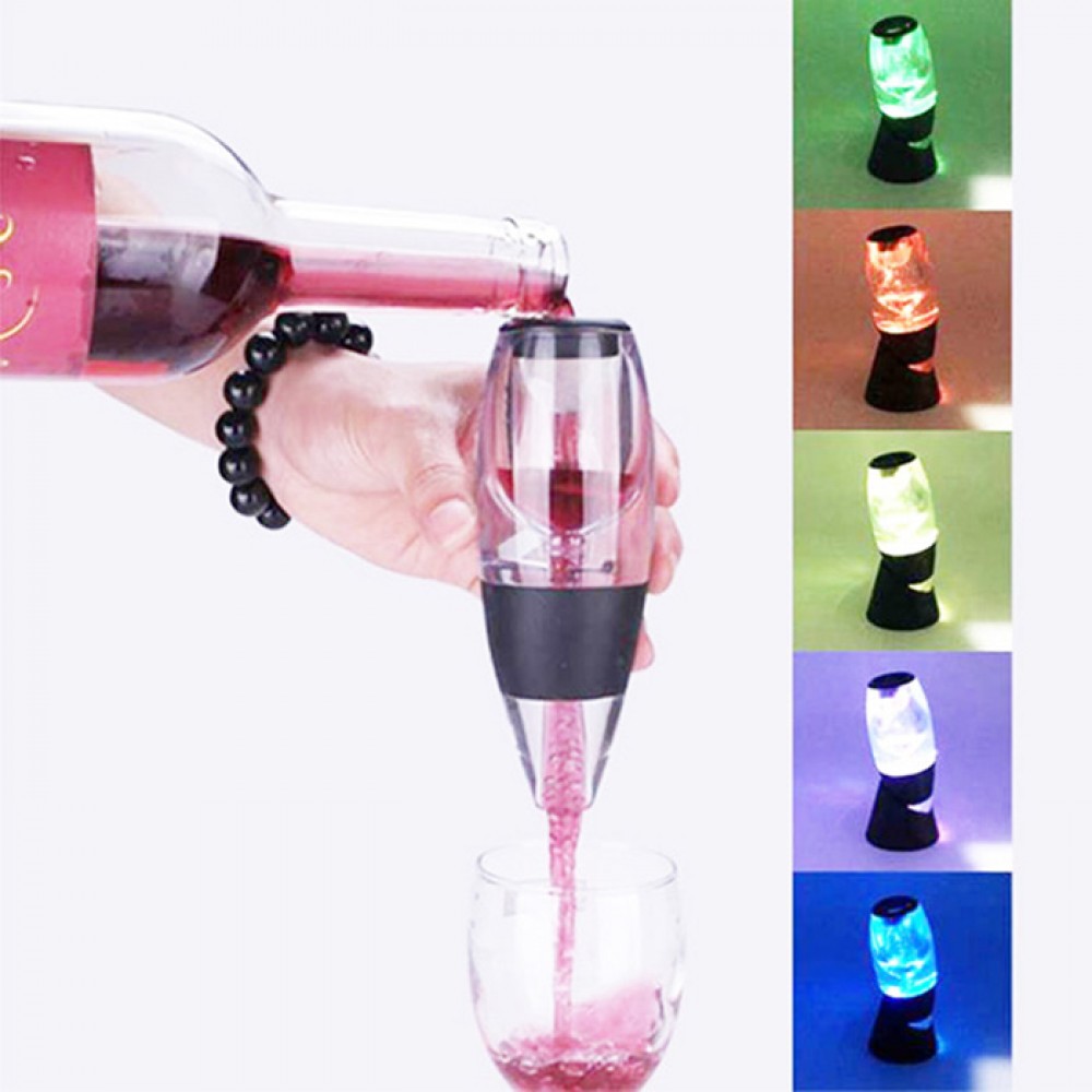 LED Wine Aerator Decanters with Logo