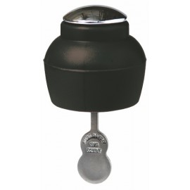 Black Auto-Close Pour & Seal for Wine with Logo  Black Auto-Close Pour & Seal for Wine with Logo