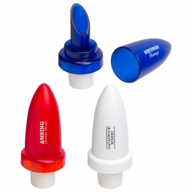Logo Branded Store N' Pour Wine Spout  Logo Branded Store N