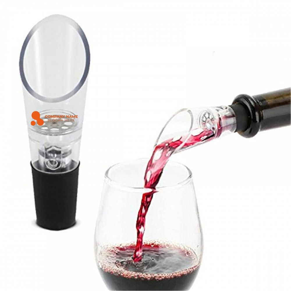 Wine Pourer with Logo