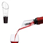 Logo Branded Acrylic Wine Decanter Aerator Pourer