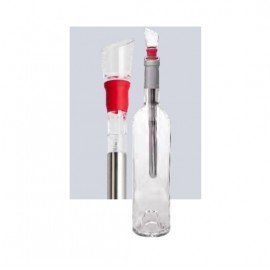 Chill-the-Wine Stick & Acrylic Pourer with Logo  Chill-the-Wine Stick & Acrylic Pourer with Logo