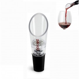 Logo Branded Wine Aerator Pourer  Logo Branded Wine Aerator Pourer