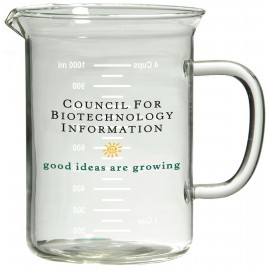 Customizes 4 Cup Ice Tea Beaker w/Spout  Customizes 4 Cup Ice Tea Beaker w/Spout