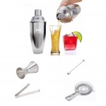 Personalized 5 Piece Cocktail Shaker Set