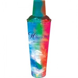 24 Oz. Plastic Light-Up Cocktail Shaker with Logo