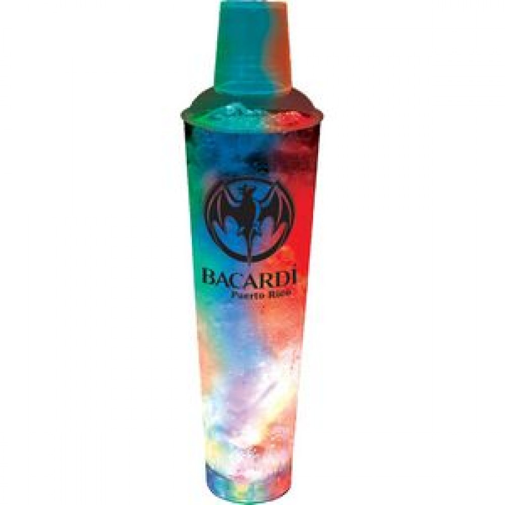 32 Oz. Plastic Light-Up Cocktail Shaker with Logo