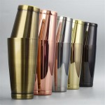 Stainless Steel Cocktail Shaker Set with Logo