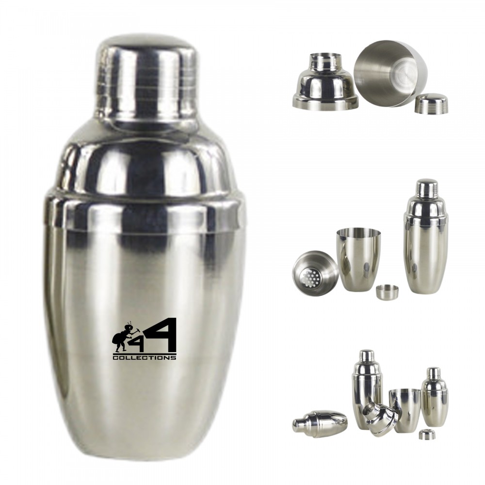 Personalized 8.45 Oz Stainless Steel Cocktail Shaker