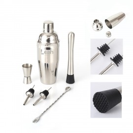 Promotional Stainless Steel Cocktail 6-Piece Set  Promotional Stainless Steel Cocktail 6-Piece Set