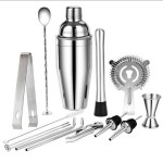Promotional Stainless Steel Cocktail Shaker Set 22 Pcs