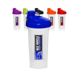 16 Oz. Plastic Shaker Bottle with Logo  16 Oz. Plastic Shaker Bottle with Logo