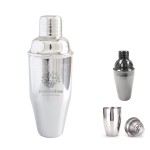 12 oz Stainless Steel Cocktail Shaker with Logo
