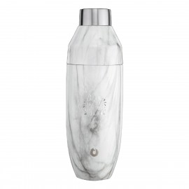 Snowfox 24 Oz. Marble Cocktail Shaker, Laser, Standard with Logo