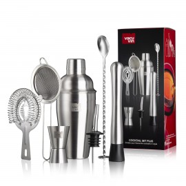 Logo Branded Vacu Vin Cocktail Set Plus, Set of 3