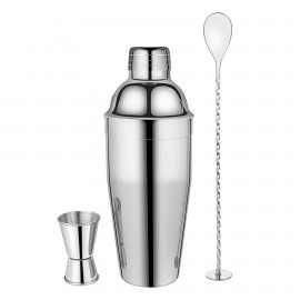 Personalized Stainless Steel Cocktail Shaker Set