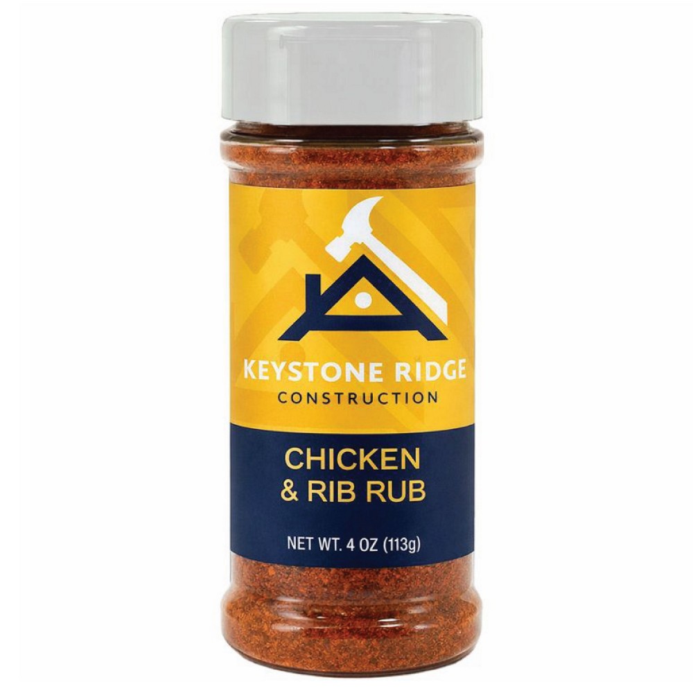 Customized Chicken & Rib Rub w/ Shaker Bottle