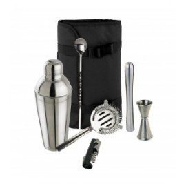 Customized Merit Cocktail Tool Roll-Up Travel Pack