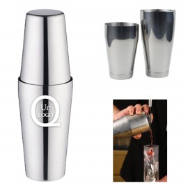 25Oz & 22Oz Boston Shaker with Logo