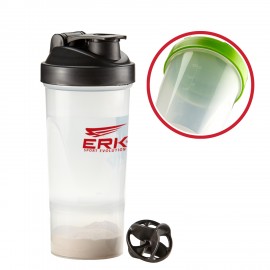 Shake-It Compartment Bottle with Logo
