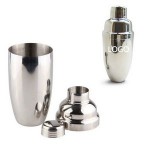 Stainless Steel Cocktail Shaker with Logo