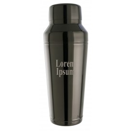 Promotional Speed-Pour Stainless Steel Cocktail Shaker w/Graphite Finish  Promotional Speed-Pour Stainless Steel Cocktail Shaker w/Graphite Finish