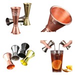 Promotional 304 Stainless Steel Double Shaker