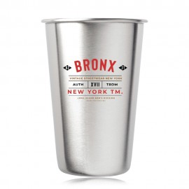 Personalized 16 oz. Stainless Steel Mixing Glass (Full Color Imprint)