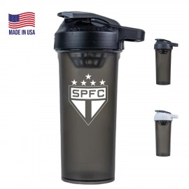 USA Made Protein Sport Shaker Bottle, 27 oz. with Logo
