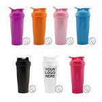 22 Oz. Protein Shaker Bottle With Mixing Ball with Logo