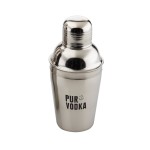 Promotional 8 Oz. Stainless Steel Three-Piece Shaker