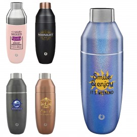 Custom Snowfox 24 Oz. Cocktail Shaker (Full Color Digital)  Custom Snowfox 24 Oz. Cocktail Shaker (Full Color Digital)