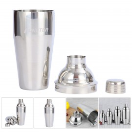25oz Cocktail Shaker Professional Stainless Steel Bar Tools with Logo