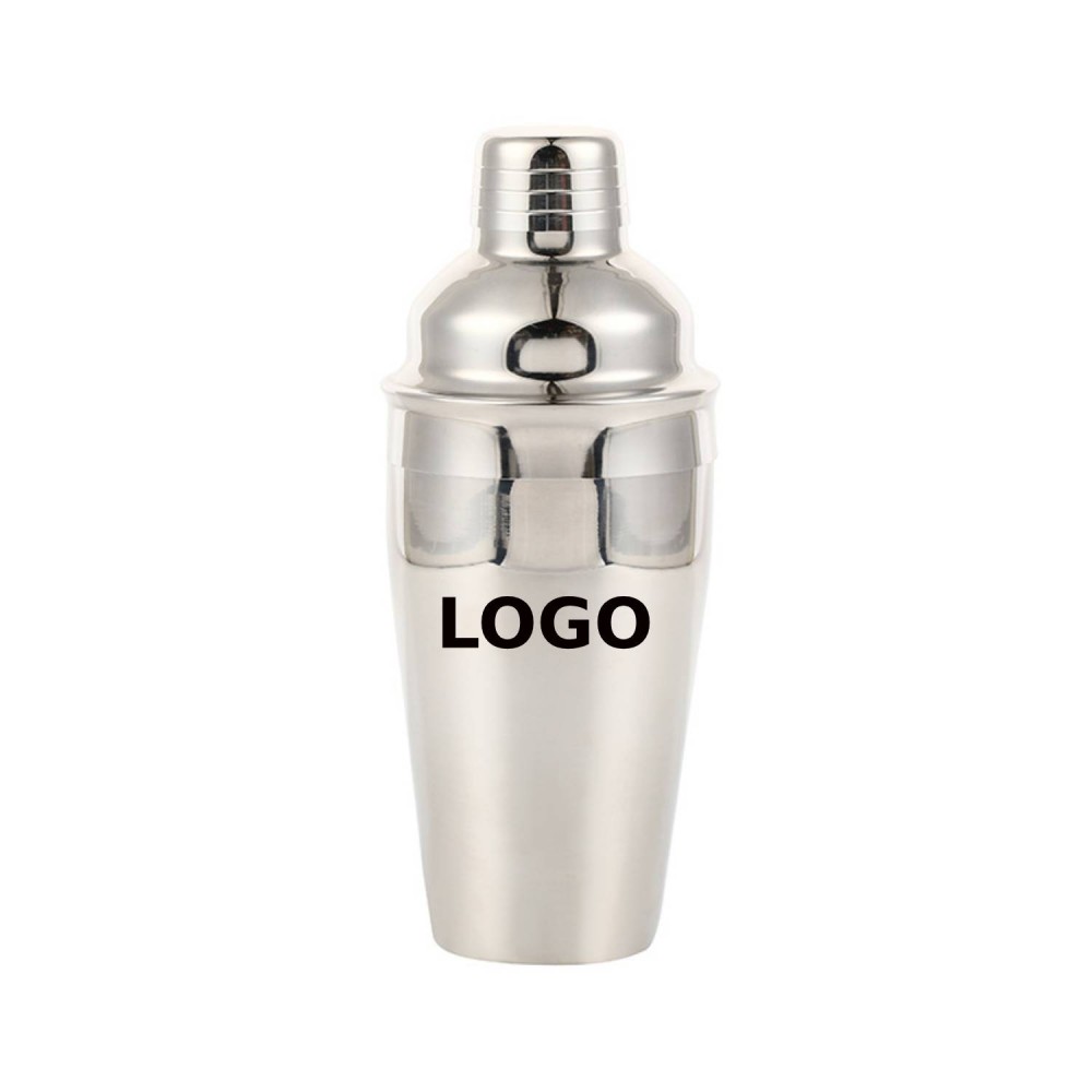 Customized Single Wall Stainless Steel Cocktail Shaker