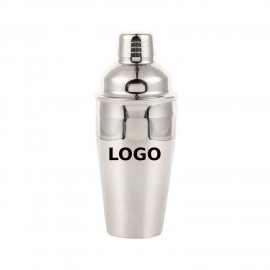 Customized Single Wall Stainless Steel Cocktail Shaker